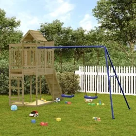 Outdoor playground made of impregnated pine wood by vidaXL, Swings and play structures - Ref: Foro24-3156882, Price: 492,85 €...