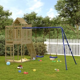 Spielplatz im Freien imprägniertes Kiefernholz von vidaXL, Schaukeln und Spielgeräte - Ref: Foro24-3156882, Preis: 499,42 €, ...