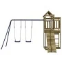 Outdoor playground made of impregnated pine wood by vidaXL, Swings and play structures - Ref: Foro24-3156882, Price: 492,85 €...