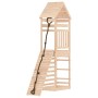 Spielplatz mit Kletterwand aus massivem Kiefernholz von vidaXL, Schaukeln und Spielgeräte - Ref: Foro24-3156919, Preis: 199,5...