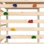 Playground with climbing wall solid pine wood by vidaXL, Swings and play structures - Ref: Foro24-3156919, Price: 265,79 €, D...