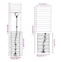 Playground with climbing wall solid pine wood by vidaXL, Swings and play structures - Ref: Foro24-3156919, Price: 265,79 €, D...