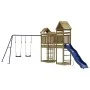 Parque infantil de exterior madera de pino impregnada de vidaXL, Columpios y estructuras de juegos - Ref: Foro24-3156894, Pre...