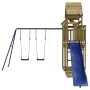 Spielplatz im Freien imprägniertes Kiefernholz von vidaXL, Schaukeln und Spielgeräte - Ref: Foro24-3156894, Preis: 775,89 €, ...