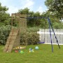 Spielplatz im Freien aus imprägniertem Kiefernholz von vidaXL, Schaukeln und Spielgeräte - Ref: Foro24-3156999, Preis: 368,11...