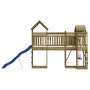 Spielplatz im Freien imprägniertes Kiefernholz von vidaXL, Schaukeln und Spielgeräte - Ref: Foro24-3156894, Preis: 775,89 €, ...