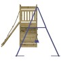 Spielplatz im Freien aus imprägniertem Kiefernholz von vidaXL, Schaukeln und Spielgeräte - Ref: Foro24-3156999, Preis: 368,11...
