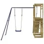 Parque infantil de exterior madera de pino impregnada de vidaXL, Columpios y estructuras de juegos - Ref: Foro24-3156999, Pre...