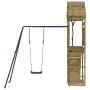Spielplatz im Freien aus imprägniertem Kiefernholz von vidaXL, Schaukeln und Spielgeräte - Ref: Foro24-3156903, Preis: 356,26...