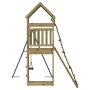 Spielplatz im Freien aus imprägniertem Kiefernholz von vidaXL, Schaukeln und Spielgeräte - Ref: Foro24-3156903, Preis: 358,23...
