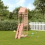 Parque infantil con pared de escalada madera de abeto Douglas de vidaXL, Columpios y estructuras de juegos - Ref: Foro24-3156...