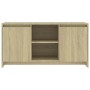 TV-Schrank aus Sonoma-Eichensperrholz, 102 x 37,5 x 52,5 cm von vidaXL, TV-Möbel - Ref: Foro24-809794, Preis: 68,39 €, Rabatt: %