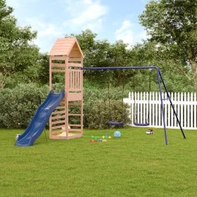Outdoor solid Douglas wood playground by vidaXL, Swings and play structures - Ref: Foro24-3156932, Price: 345,10 €, Discount: %