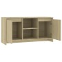TV-Schrank aus Sonoma-Eichensperrholz, 102 x 37,5 x 52,5 cm von vidaXL, TV-Möbel - Ref: Foro24-809794, Preis: 68,39 €, Rabatt: %