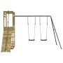 Impregnated pine wood outdoor playground by vidaXL, Swings and play structures - Ref: Foro24-3157002, Price: 364,29 €, Discou...