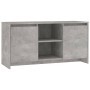 Mueble de TV madera contrachapada gris hormigón 102x37,5x52,5cm de vidaXL, Muebles TV - Ref: Foro24-809795, Precio: 68,91 €, ...