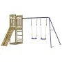 Spielplatz im Freien aus imprägniertem Kiefernholz von vidaXL, Schaukeln und Spielgeräte - Ref: Foro24-3157032, Preis: 330,56...