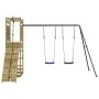 Spielplatz im Freien aus imprägniertem Kiefernholz von vidaXL, Schaukeln und Spielgeräte - Ref: Foro24-3157032, Preis: 330,56...