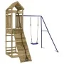 Outdoor playground made of impregnated pine wood by vidaXL, Swings and play structures - Ref: Foro24-3156945, Price: 356,66 €...