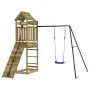 Outdoor playground made of impregnated pine wood by vidaXL, Swings and play structures - Ref: Foro24-3156945, Price: 356,66 €...