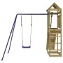 Outdoor playground made of impregnated pine wood by vidaXL, Swings and play structures - Ref: Foro24-3156945, Price: 356,66 €...