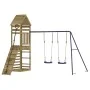 Impregnated pine wood outdoor playground by vidaXL, Swings and play structures - Ref: Foro24-3156927, Price: 390,12 €, Discou...