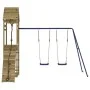 Spielplatz im Freien aus imprägniertem Kiefernholz von vidaXL, Schaukeln und Spielgeräte - Ref: Foro24-3156927, Preis: 395,52...
