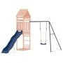 Parque infantil de exterior madera maciza Douglas by vidaXL, Swings and play structures - Ref: Foro24-3156908, Price: 300,66 ...