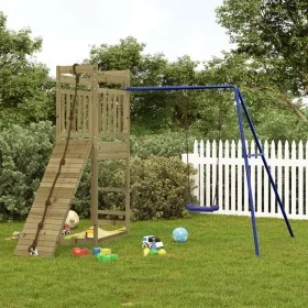 Impregnated pine wood outdoor playground by vidaXL, Swings and play structures - Ref: Foro24-3157029, Price: 318,04 €, Discou...