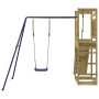 Spielplatz im Freien aus imprägniertem Kiefernholz von vidaXL, Schaukeln und Spielgeräte - Ref: Foro24-3157029, Preis: 328,08...