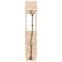 Playhouse with climbing wall solid pine wood by vidaXL, Swings and play structures - Ref: Foro24-3156898, Price: 234,74 €, Di...