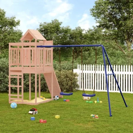 Parque infantil de exterior madera maciza Douglas de vidaXL, Columpios y estructuras de juegos - Ref: Foro24-3156881, Precio:...