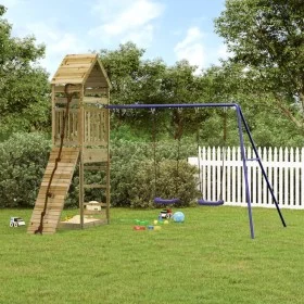 Impregnated pine wood outdoor playground by vidaXL, Swings and play structures - Ref: Foro24-3156906, Price: 354,91 €, Discou...