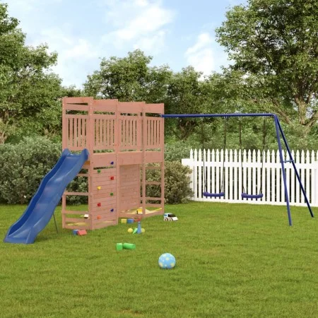 Outdoor solid Douglas wood playground by vidaXL, Swings and play structures - Ref: Foro24-3157010, Price: 632,21 €, Discount: %