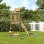 Playground with pine impregnated wood climbing wall by vidaXL, Swings and play structures - Ref: Foro24-3156942, Price: 276,9...