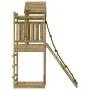 Playground with pine impregnated wood climbing wall by vidaXL, Swings and play structures - Ref: Foro24-3156942, Price: 276,9...