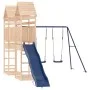 Spielplatz im Freien aus massivem Zirbenholz von vidaXL, Schaukeln und Spielgeräte - Ref: Foro24-3156913, Preis: 443,49 €, Ra...
