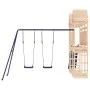 Spielplatz im Freien aus massivem Zirbenholz von vidaXL, Schaukeln und Spielgeräte - Ref: Foro24-3156913, Preis: 443,49 €, Ra...