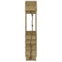 Spielplatz mit Kletterwand aus imprägniertem Kiefernholz von vidaXL, Schaukeln und Spielgeräte - Ref: Foro24-3156921, Preis: ...