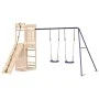 Massives Kiefernholzspielplatz im Freien von vidaXL, Schaukeln und Spielgeräte - Ref: Foro24-3157000, Preis: 242,02 €, Rabatt: %