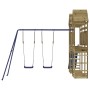 Spielplatz im Freien aus imprägniertem Kiefernholz von vidaXL, Schaukeln und Spielgeräte - Ref: Foro24-3156915, Preis: 673,23...