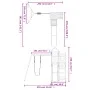 Impregnated pine wood outdoor playground by vidaXL, Swings and play structures - Ref: Foro24-3156885, Price: 442,84 €, Discou...