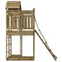 Spielhaus mit Kletterwand aus imprägniertem Kiefernholz von vidaXL, Schaukeln und Spielgeräte - Ref: Foro24-3156876, Preis: 4...