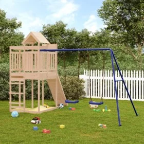 Outdoor playground made of solid pine wood by vidaXL, Swings and play structures - Ref: Foro24-3156880, Price: 436,74 €, Disc...