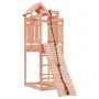 Children's playhouse with a climbing wall made of Douglas fir wood by vidaXL, Swings and play structures - Ref: Foro24-315687...