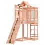 Children's playhouse with a climbing wall made of Douglas fir wood by vidaXL, Swings and play structures - Ref: Foro24-315687...