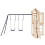 Spielplatz im Freien aus massivem Zirbenholz von vidaXL, Schaukeln und Spielgeräte - Ref: Foro24-3156880, Preis: 328,99 €, Ra...
