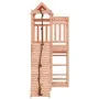 Children's playhouse with a climbing wall made of Douglas fir wood by vidaXL, Swings and play structures - Ref: Foro24-315687...