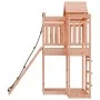 Children's playhouse with a climbing wall made of Douglas fir wood by vidaXL, Swings and play structures - Ref: Foro24-315687...