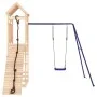 Parque infantil de exterior madera maciza de pino de vidaXL, Columpios y estructuras de juegos - Ref: Foro24-3156943, Precio:...